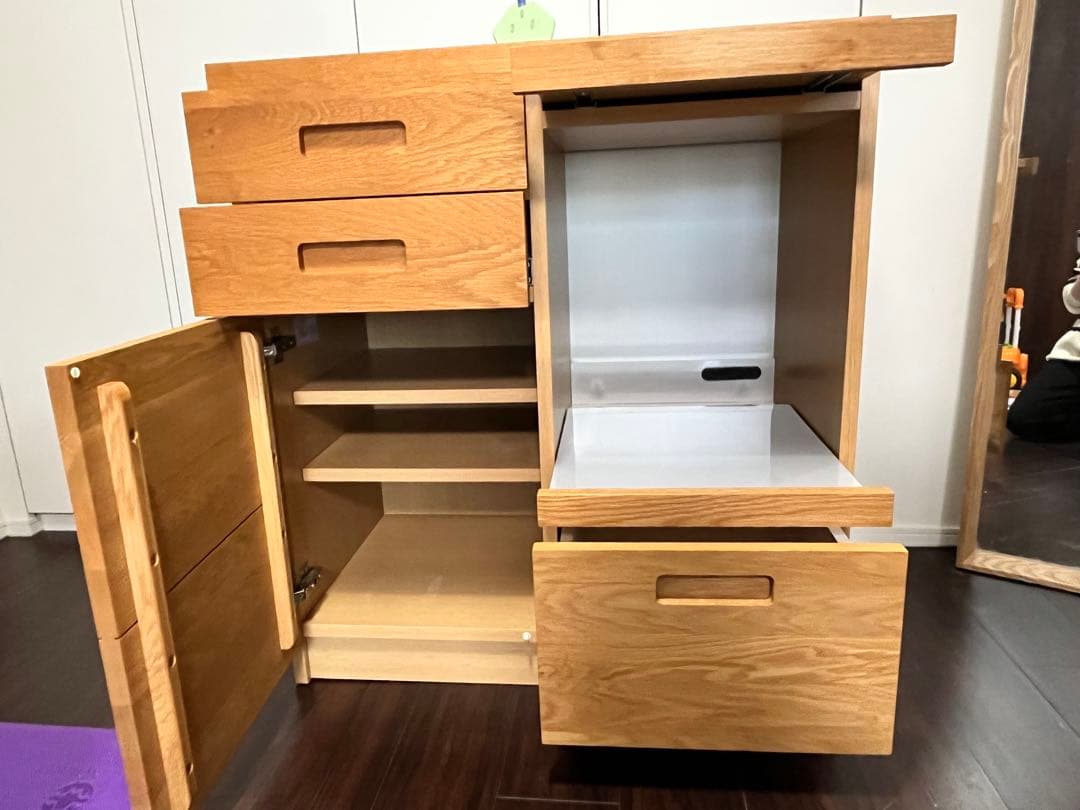 unico ヒュッテ HUTTE キッチンカウンター（S）