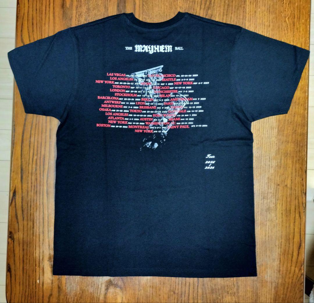 Lady Gaga Mayhem Ball ツアーTシャツ Mサイズ - メルカリ