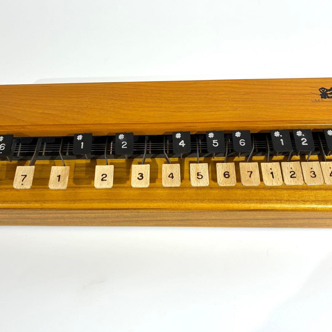 美品 動作確認済★ 全音 ゼンオン 大正琴 いろどり 彩