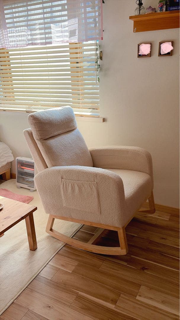 Garvee ベージュ ロッキングチェア