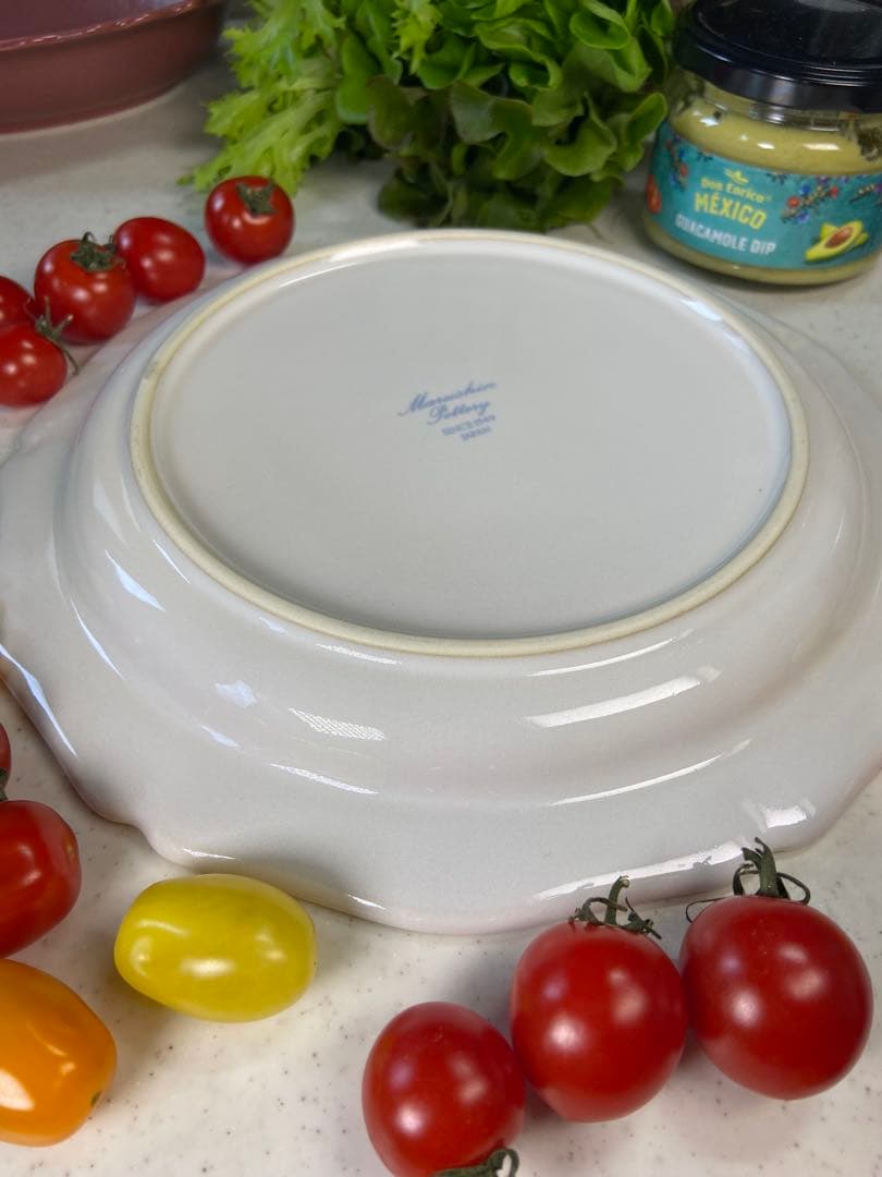 新品　ディナープレート　お皿　3カラー　ホワイト　ココア　グレー　3枚セット