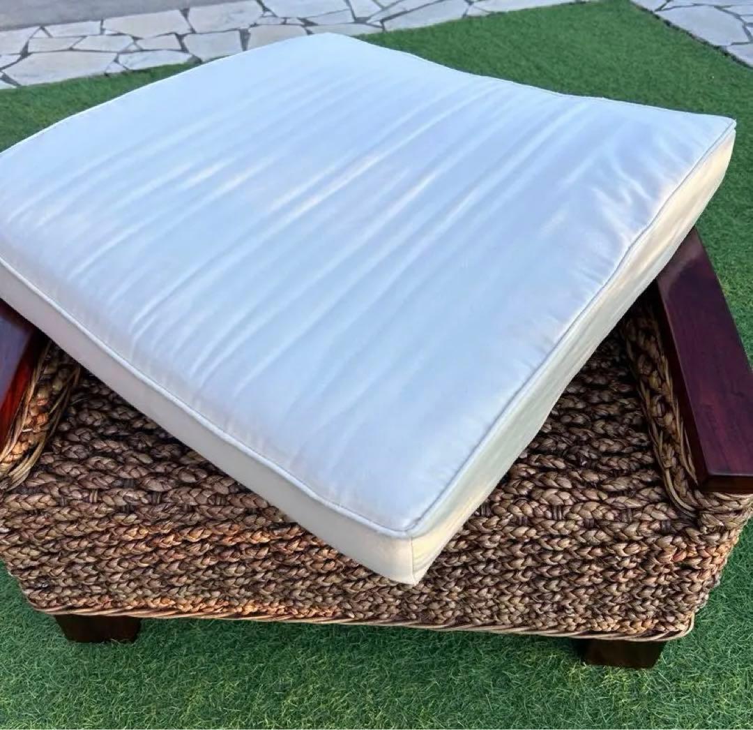 バリ家具　オットマン　ソファ