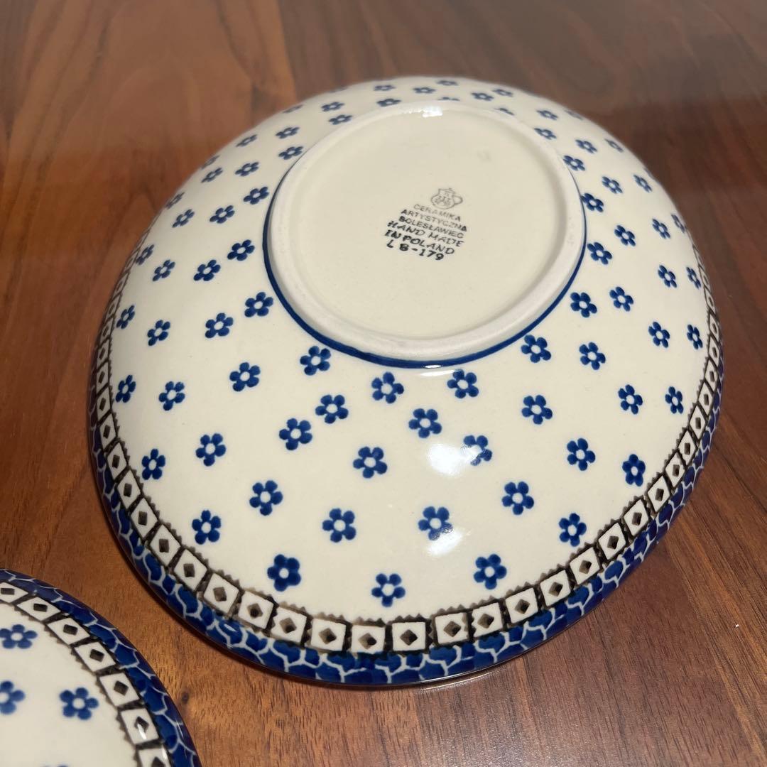 ポーランド食器　ツェラミカ　セラミカ　お皿 2枚セット