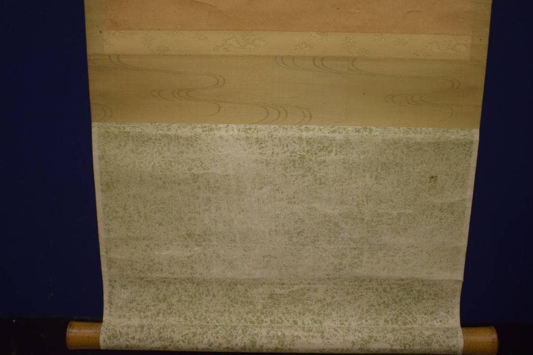 真作/今井景樹/蕗/小禽図/フキ/布袋屋掛軸HI-903