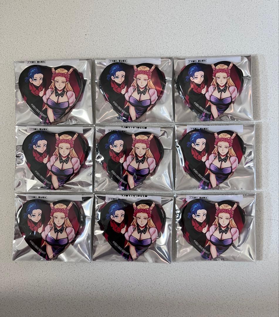 魔入りました！入間くん ハート缶バッジ コミケ C99 - メルカリ