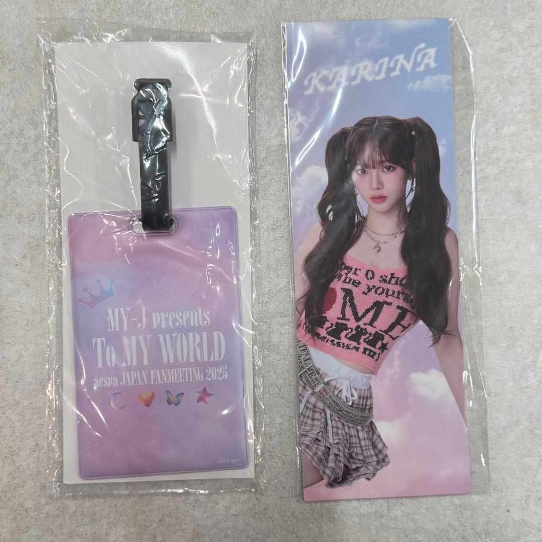 aespa カリナ ファンクラブ特典 ファンミーティング ショケ来場者限定