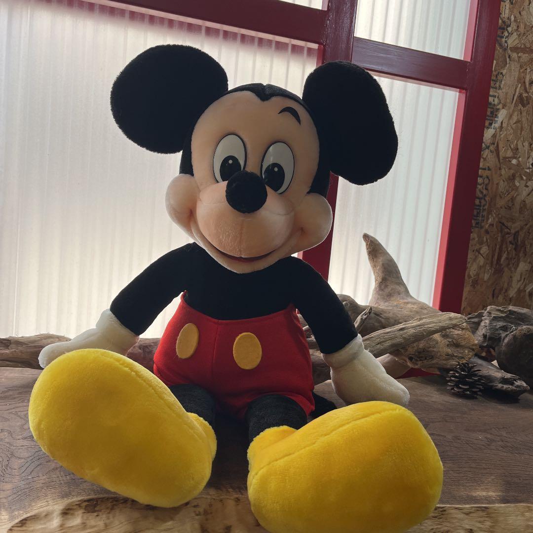 ディズニー ミッキーぬいぐるみ 特大ビック66cm - メルカリ