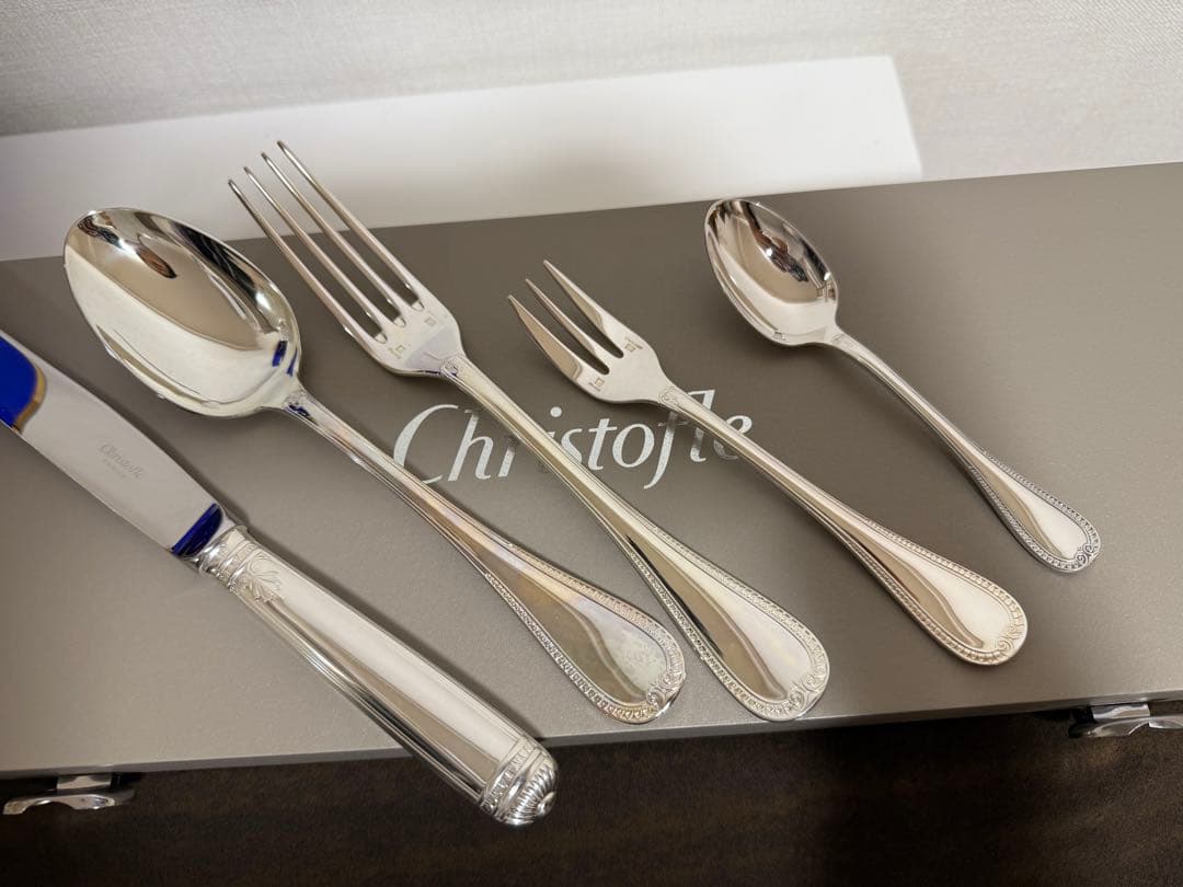 クリストフル マルメゾン　カトラリーセット ディナー　2客セット　箱付き