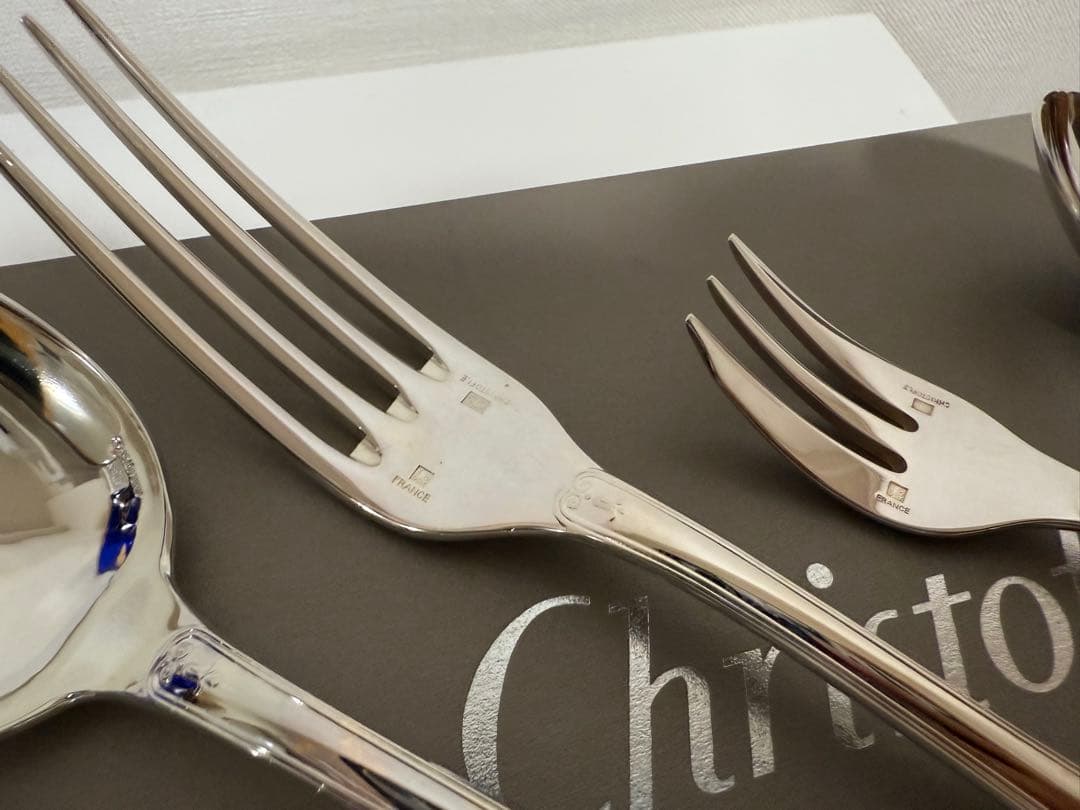 クリストフル マルメゾン　カトラリーセット ディナー　2客セット　箱付き