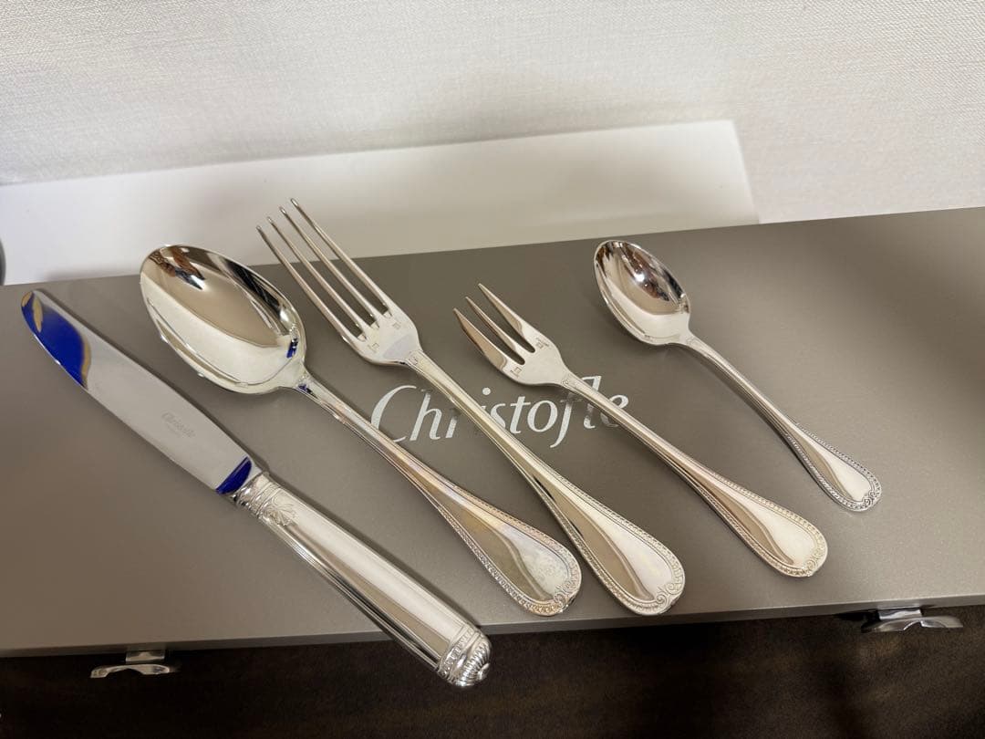 クリストフル マルメゾン　カトラリーセット ディナー　2客セット　箱付き