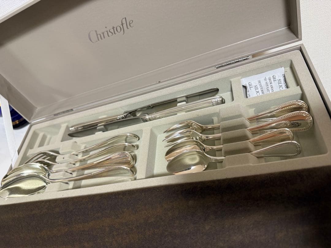 クリストフル マルメゾン　カトラリーセット ディナー　2客セット　箱付き
