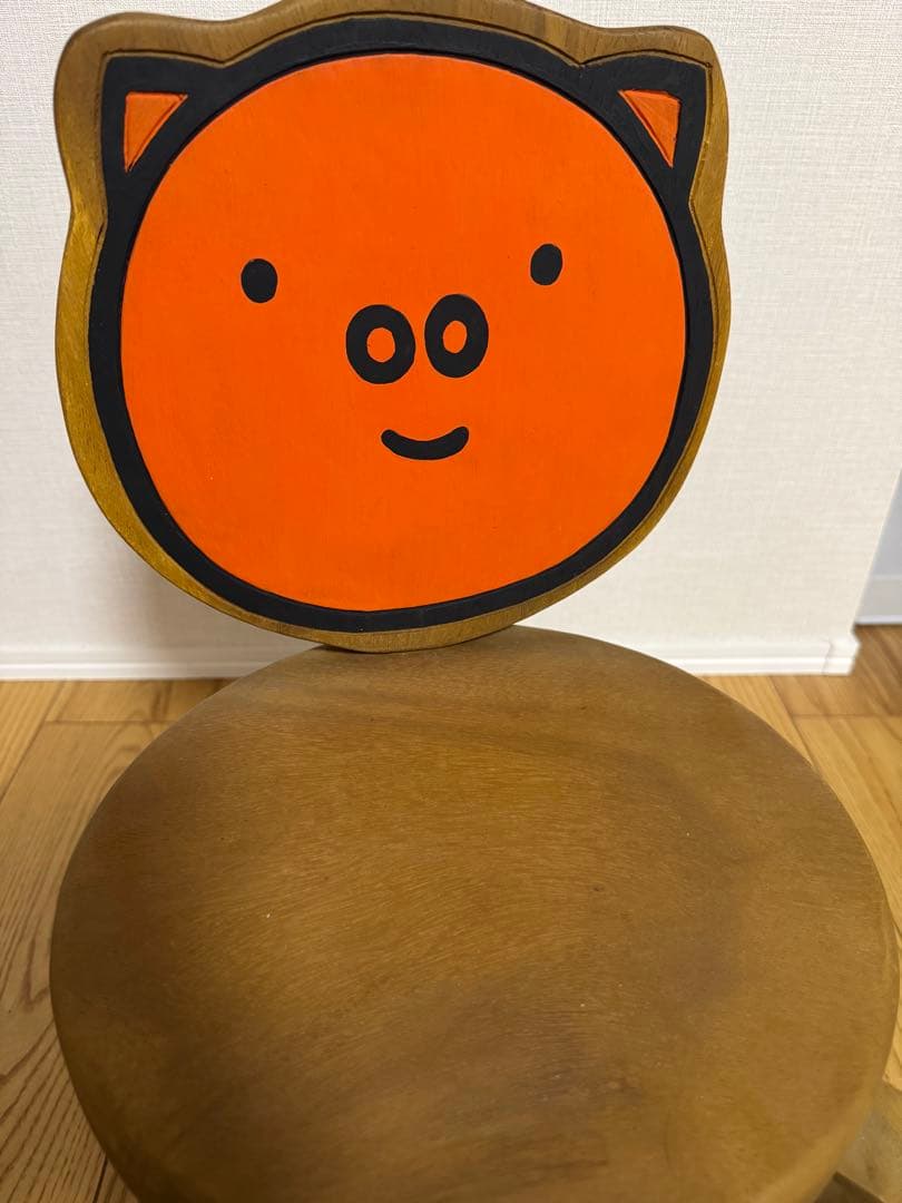 ミッフィー グランティ スタディオクリップ スツール キッズチェア 木製
