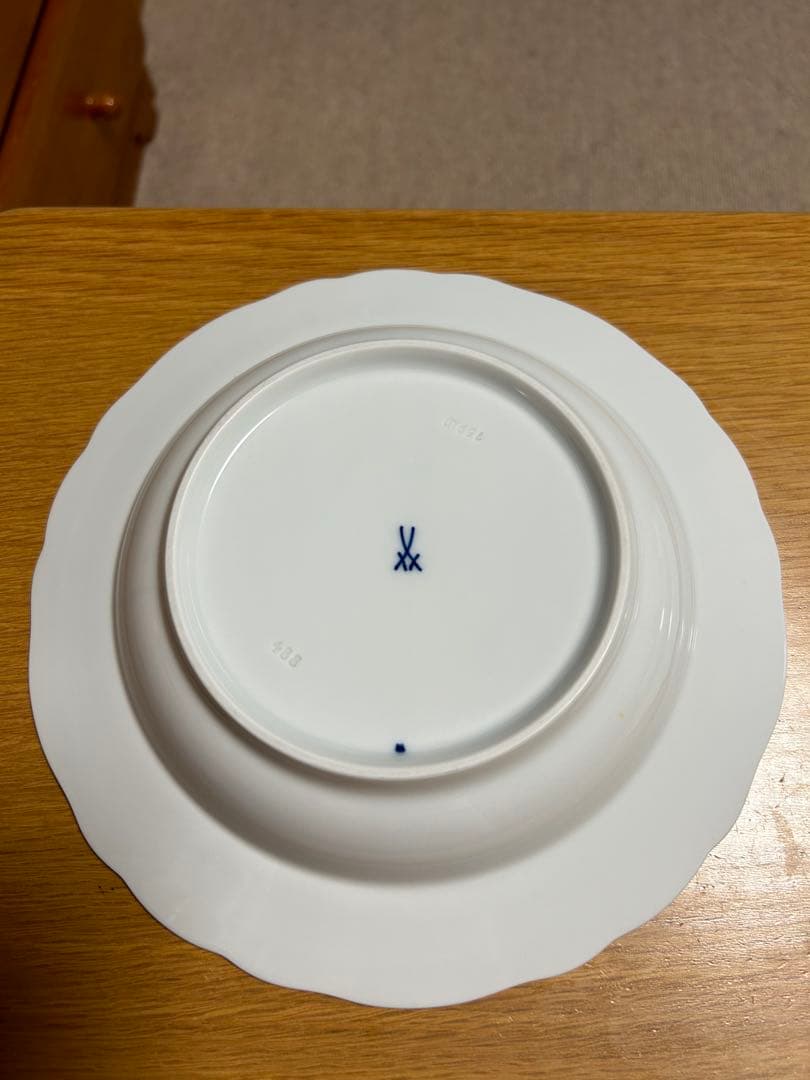 ⭐️マイセン★ブルーオニオン⭐️皿2枚　23cmプレート★新品未使用★