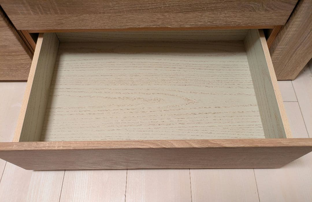 【はすぼお】 セミシングルベッドフレーム・マットレス付き・収納あり