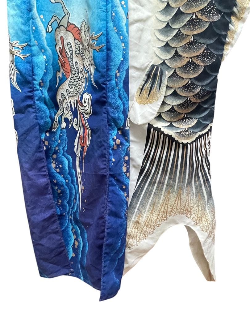 鯉のぼり 東洋紡 15号 ポール付き 吹き流し1.5m こどもの日