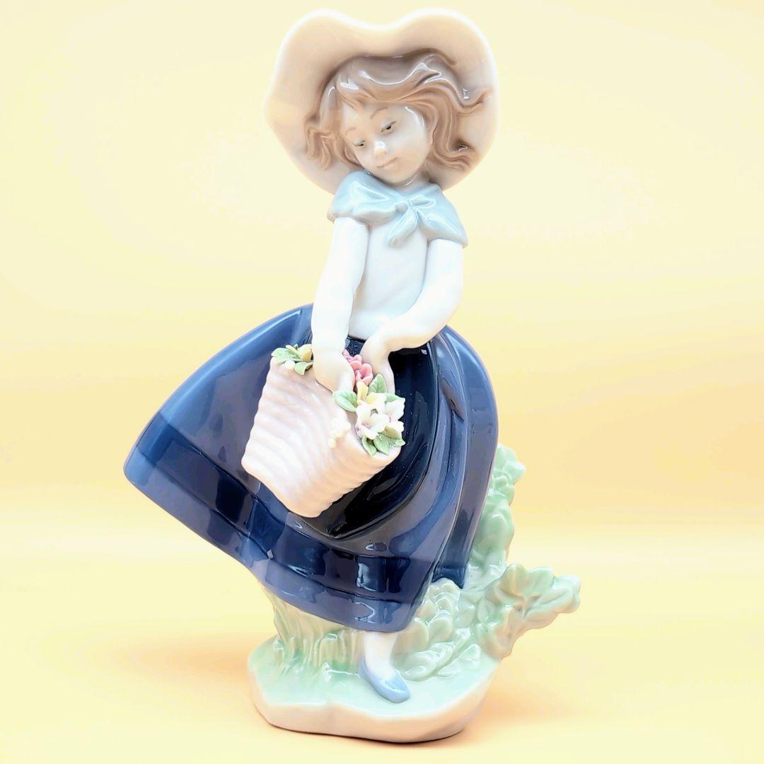 LLADRO NAO 磁器人形 置き物 きれいな花ばかり 可愛いお祈り まとめ