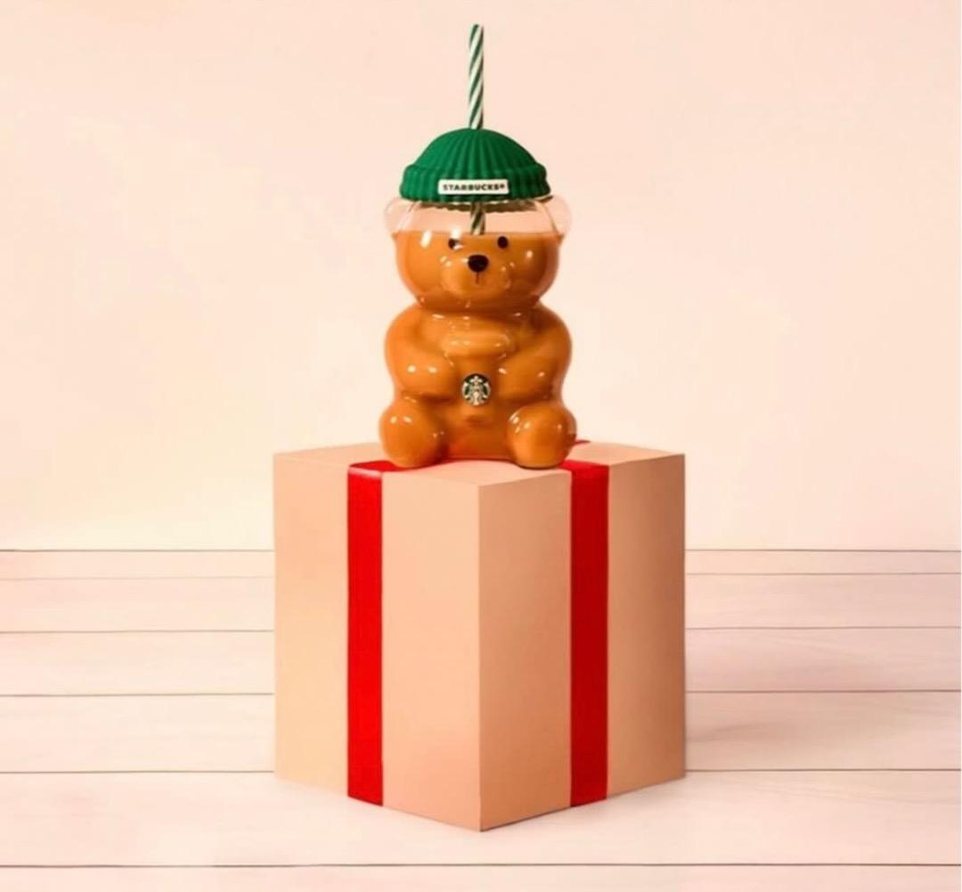 【正規品・海外限定】スターバックス ベアリスタ グラス タンブラーコールドカップ