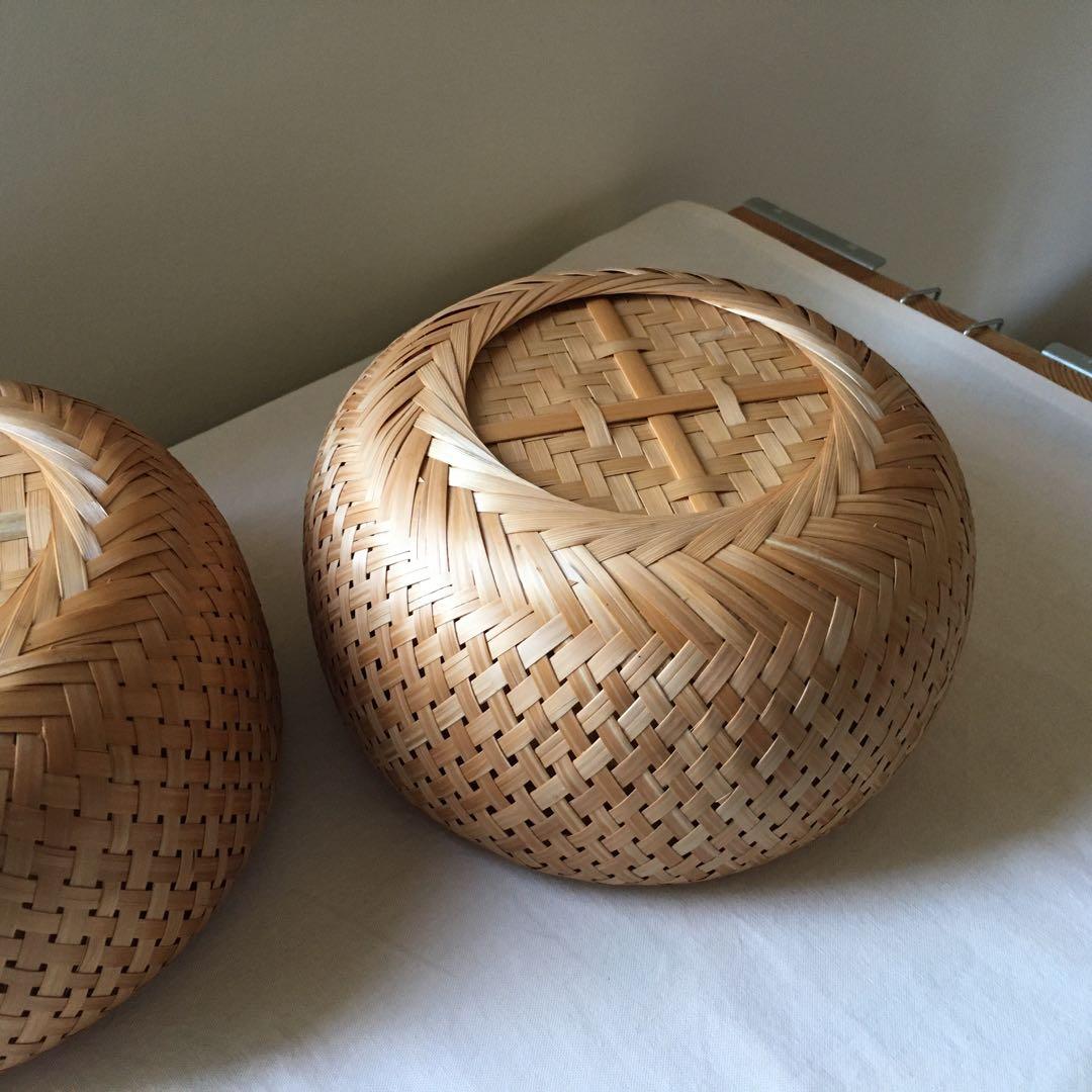 ヨーガンレール 竹籠 2点 ババグーリ かご|mercariメルカリ官方指定
