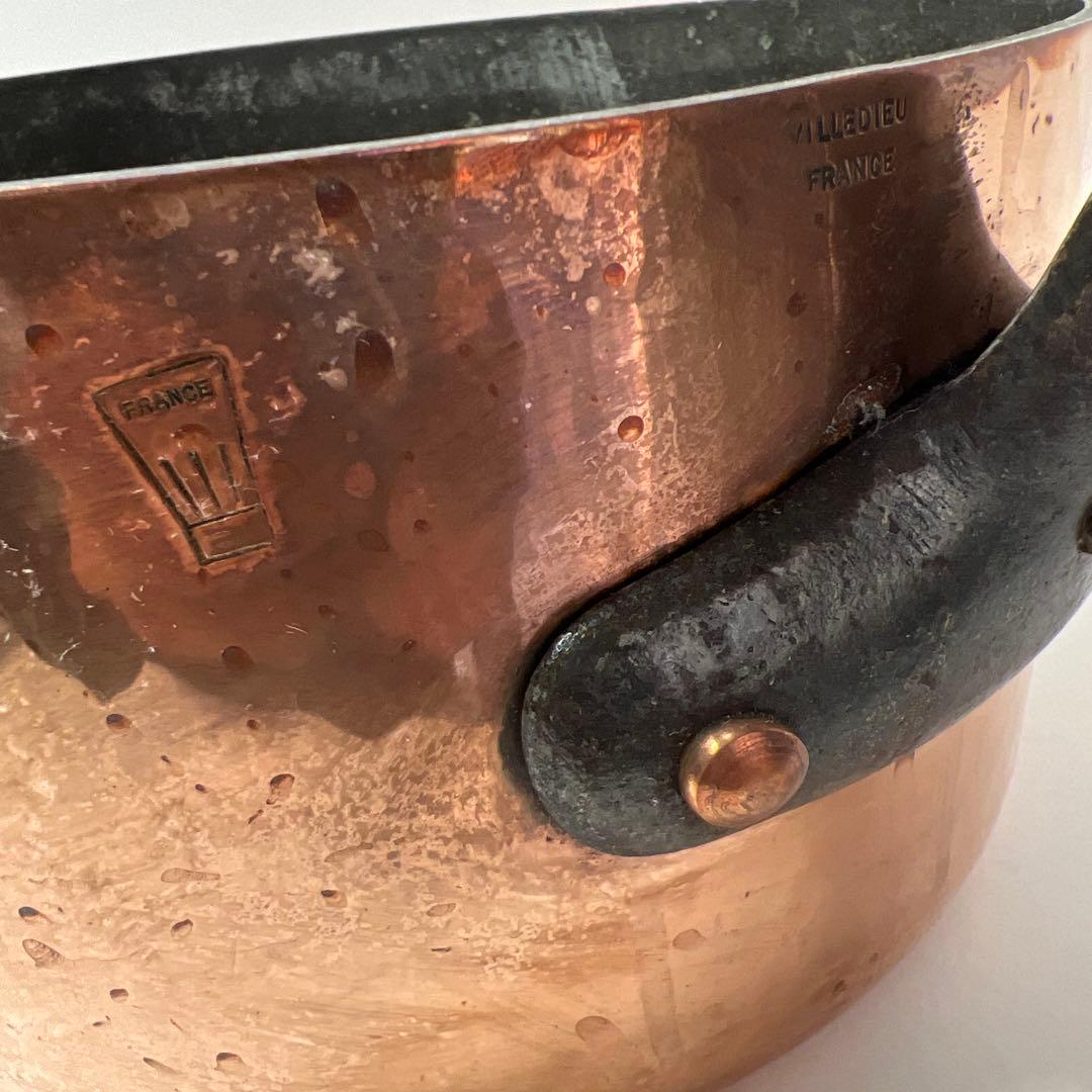 フランス製　銅鍋￼　22.4cm