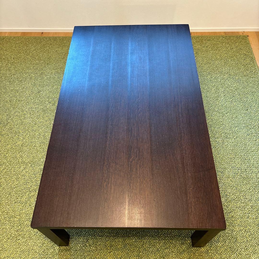 大塚家具◆柏木工 高級センターテーブル オーク材