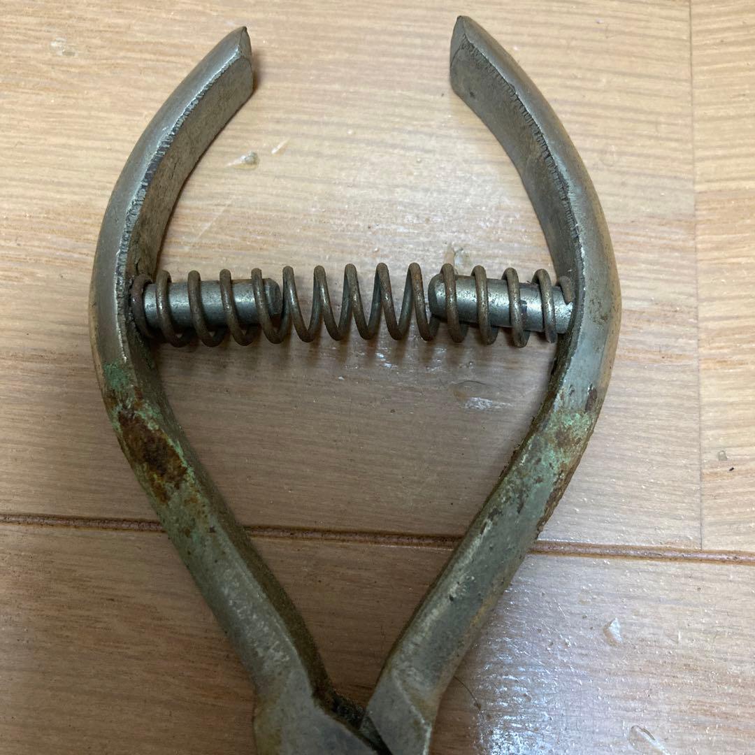 昭和 当時物 レトロ 希少 国鉄 切符 ハサミ 改札鋏 切符切り