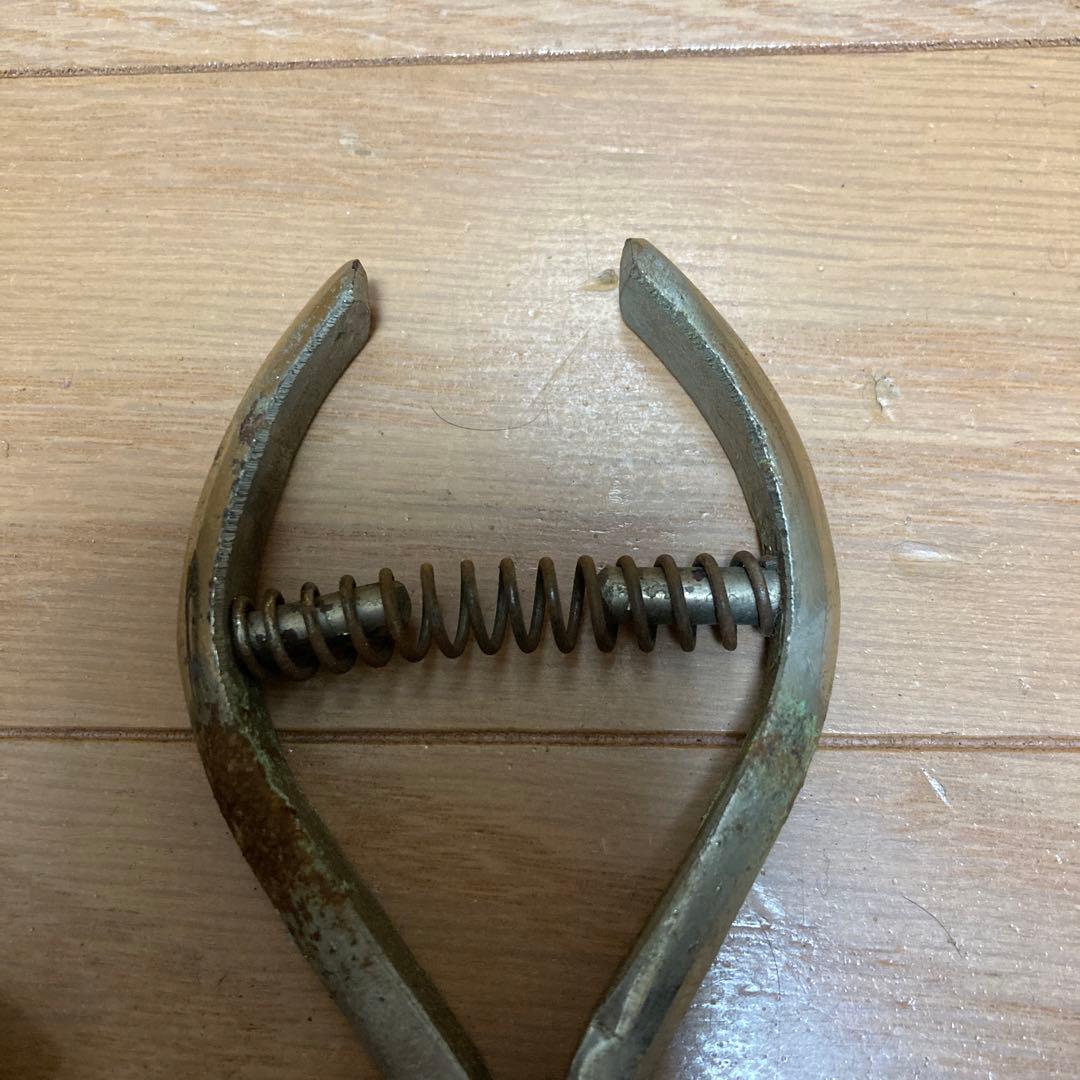 昭和 当時物 レトロ 希少 国鉄 切符 ハサミ 改札鋏 切符切り