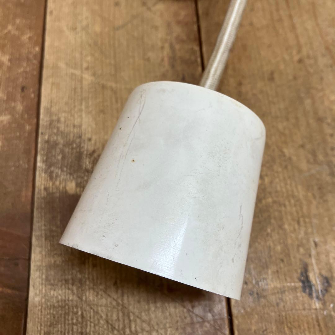 D-2 ② 昭和レトロ フリル型 ガラスシェード ペンダントライト シーリング