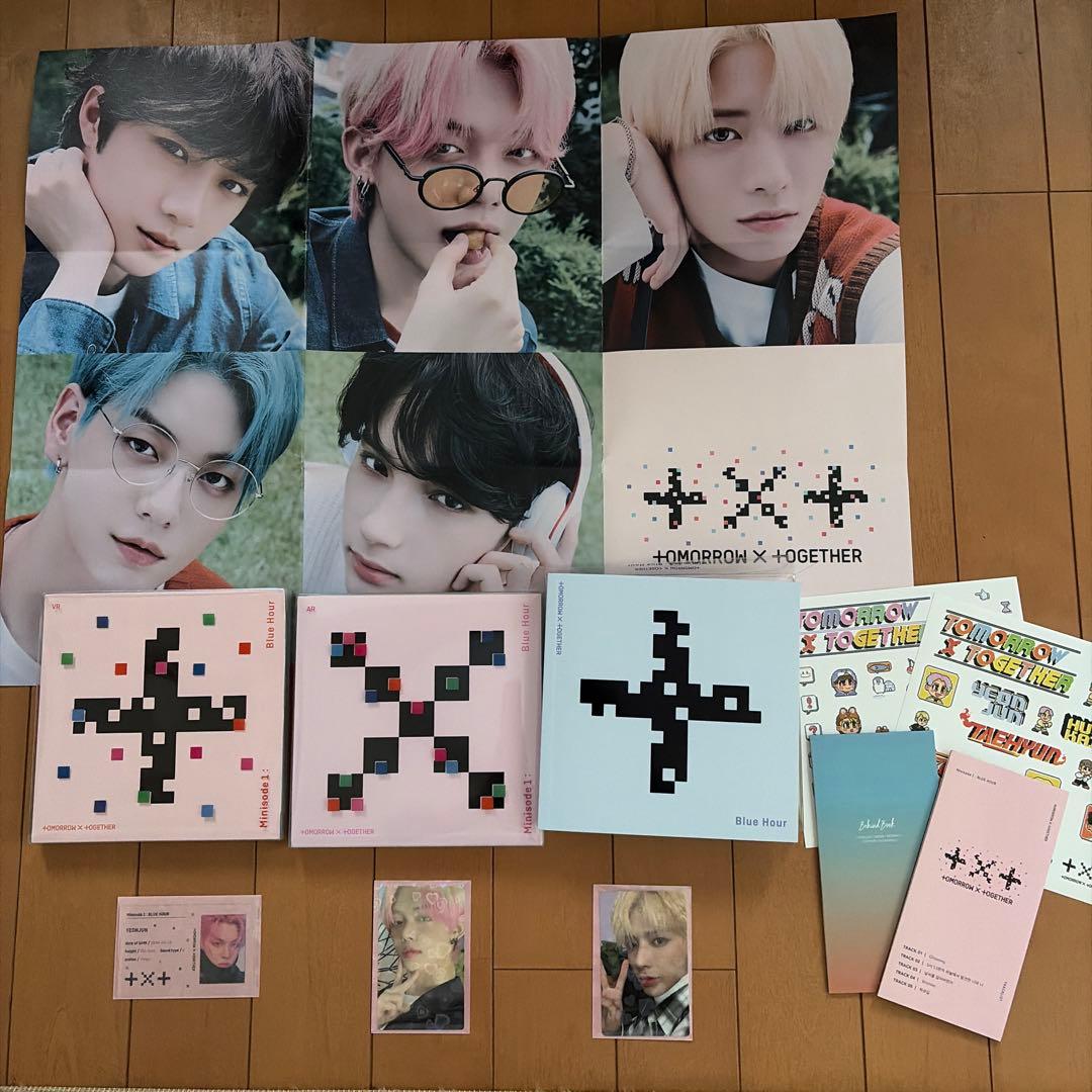 TXT アルバム Blue hour VR AR R トレカ ヨンジュン - メルカリ