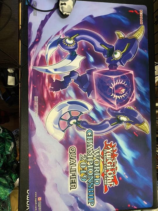 遊戯王 暗黒方界神クリムゾンノヴァ 韓国 プレイマット