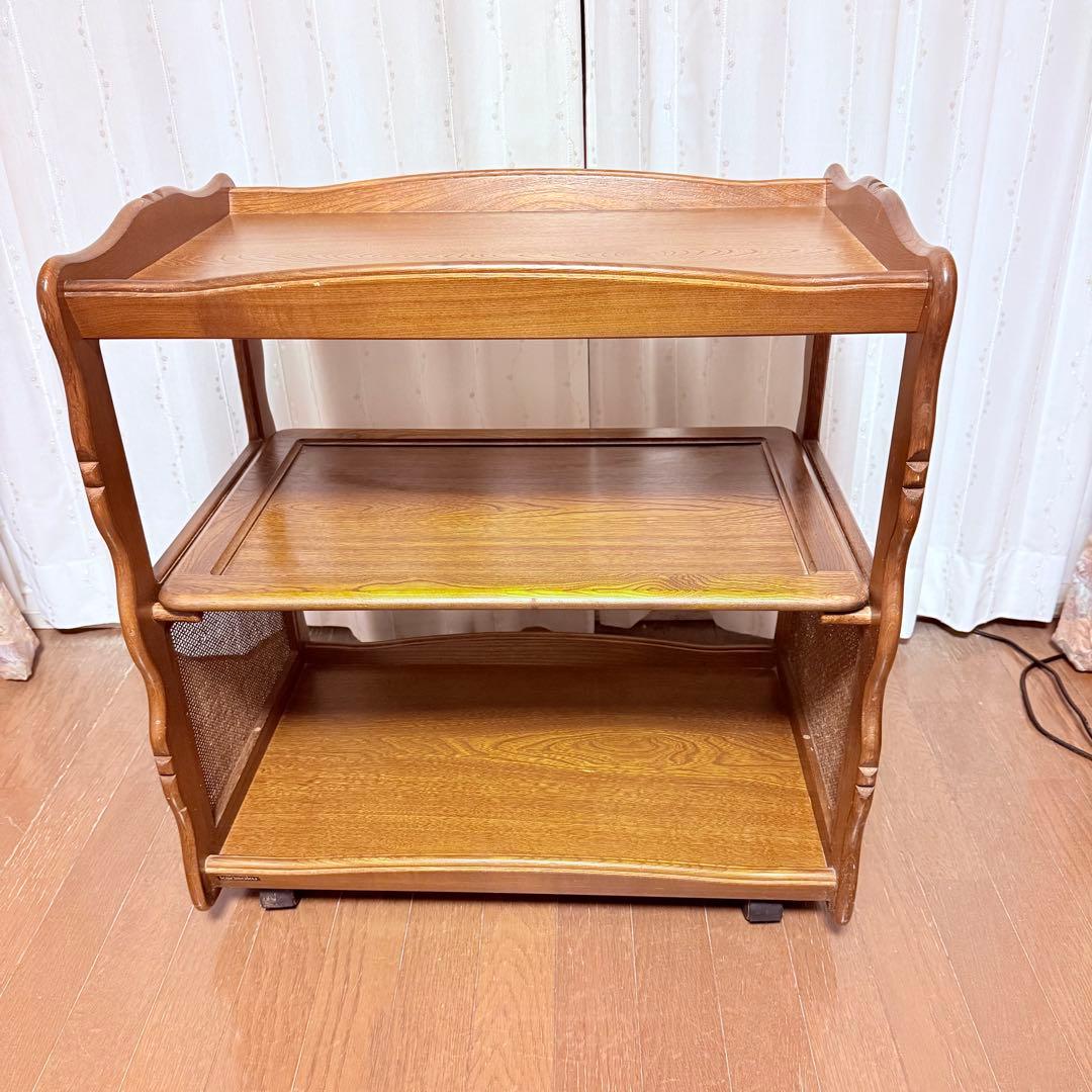 Karimoku カリモク　木製ワゴン　キッチンワゴン