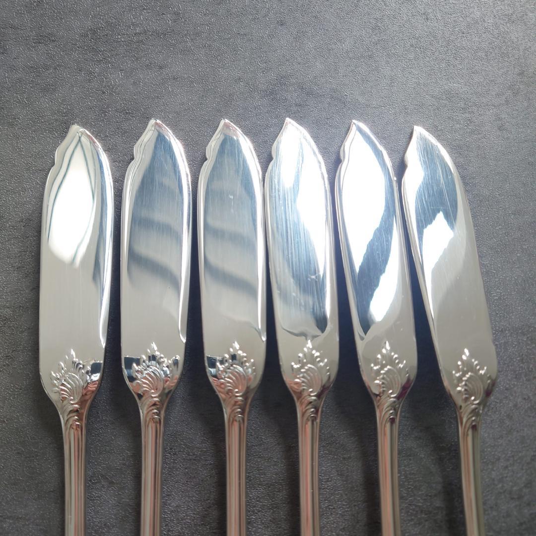 希少 美品 クリストフル マルリー フィッシュナイフ 6点