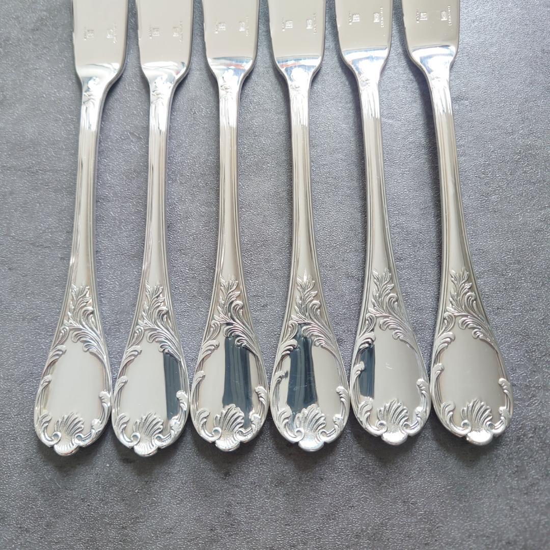 希少 美品 クリストフル マルリー フィッシュナイフ 6点