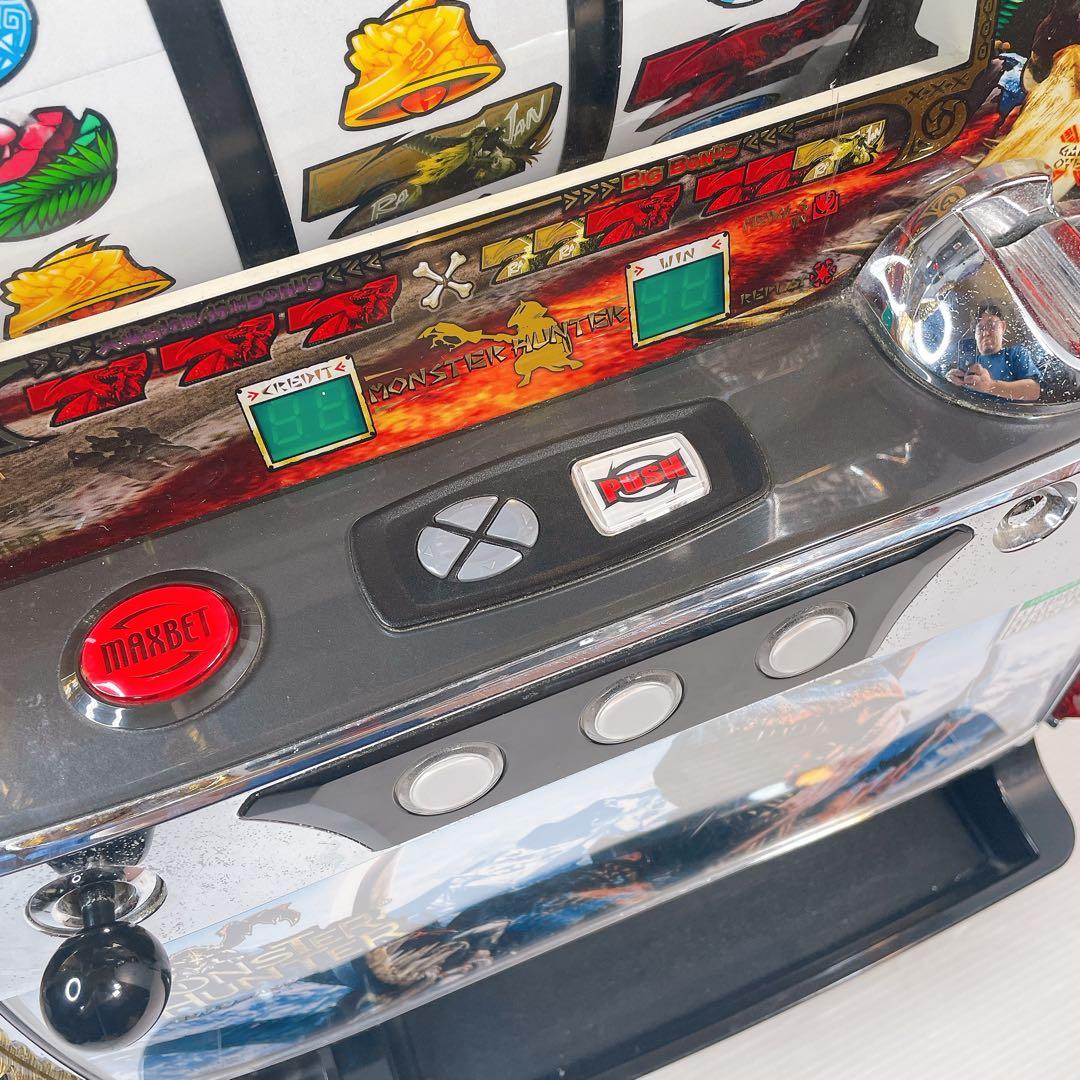 超希少】パチスロ モンスターハンター 初代 コイン不要器 ティガ