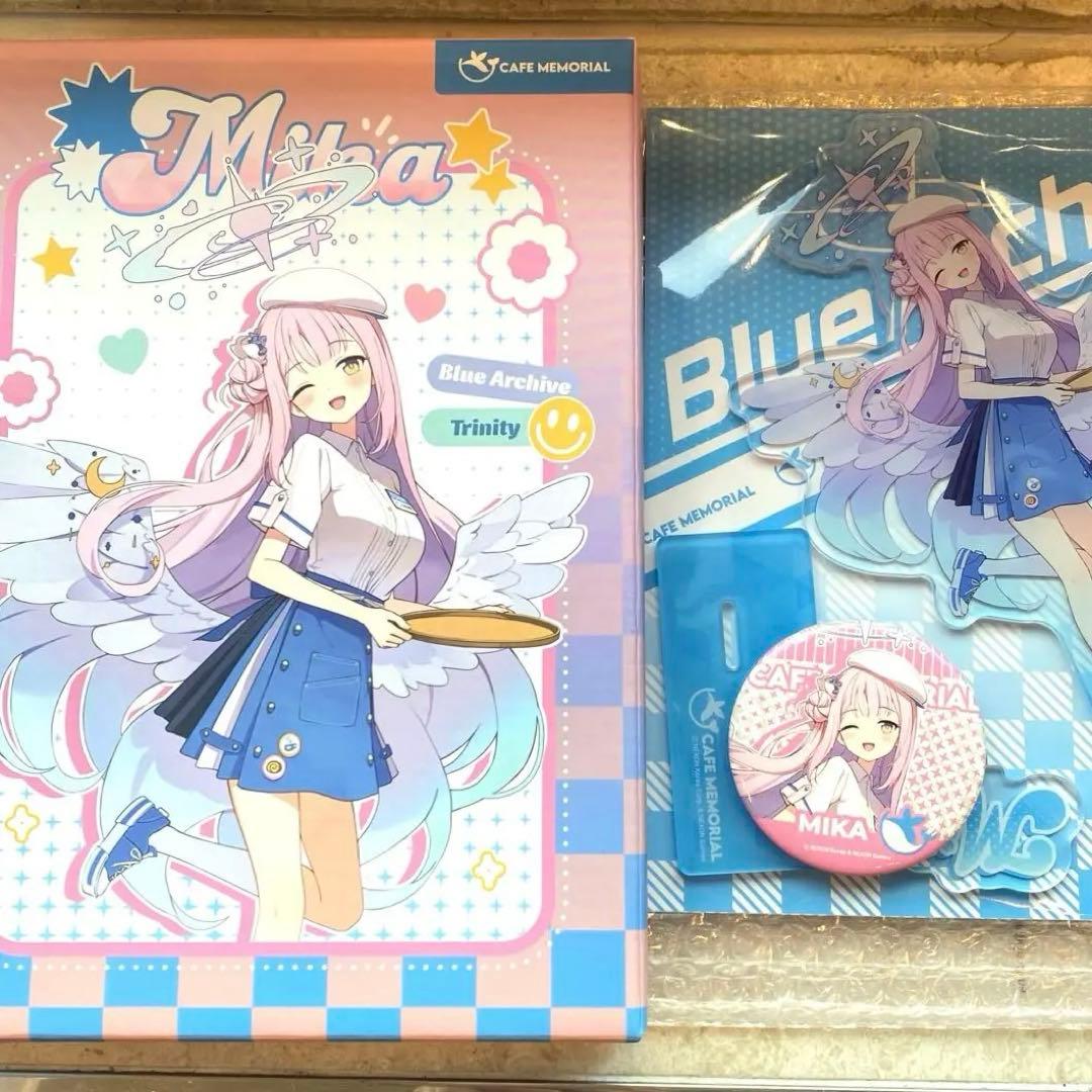 韓国限定】 ブルーアーカイブ ブルアカ メモリアル カフェ ミカ セット