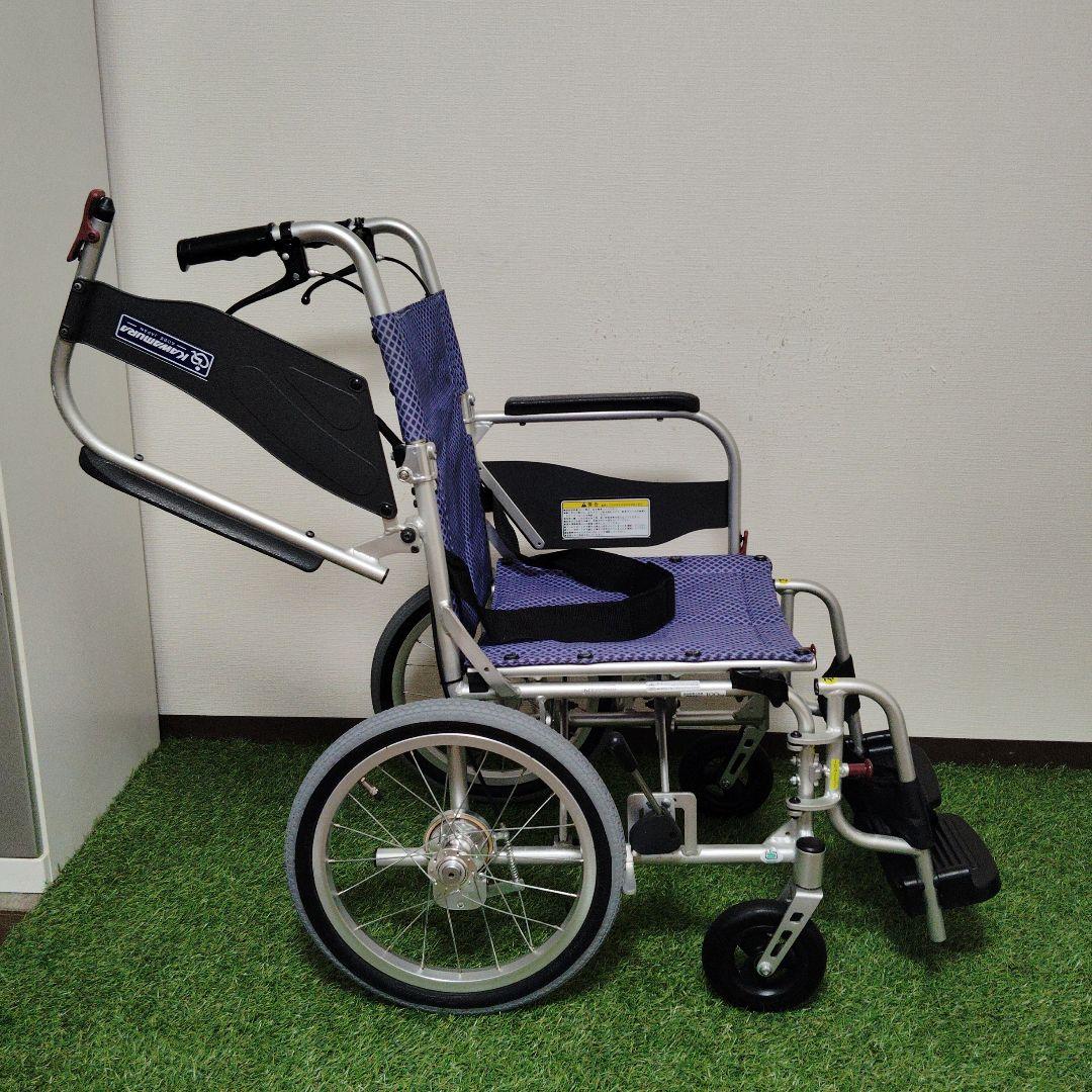 車椅子 カワムラサイクル 介助式 超軽量 ふわりすプラス KFP16