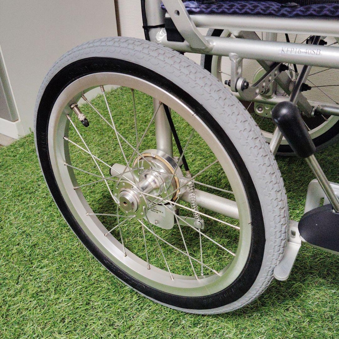 車椅子 カワムラサイクル 介助式 超軽量 ふわりすプラス KFP16
