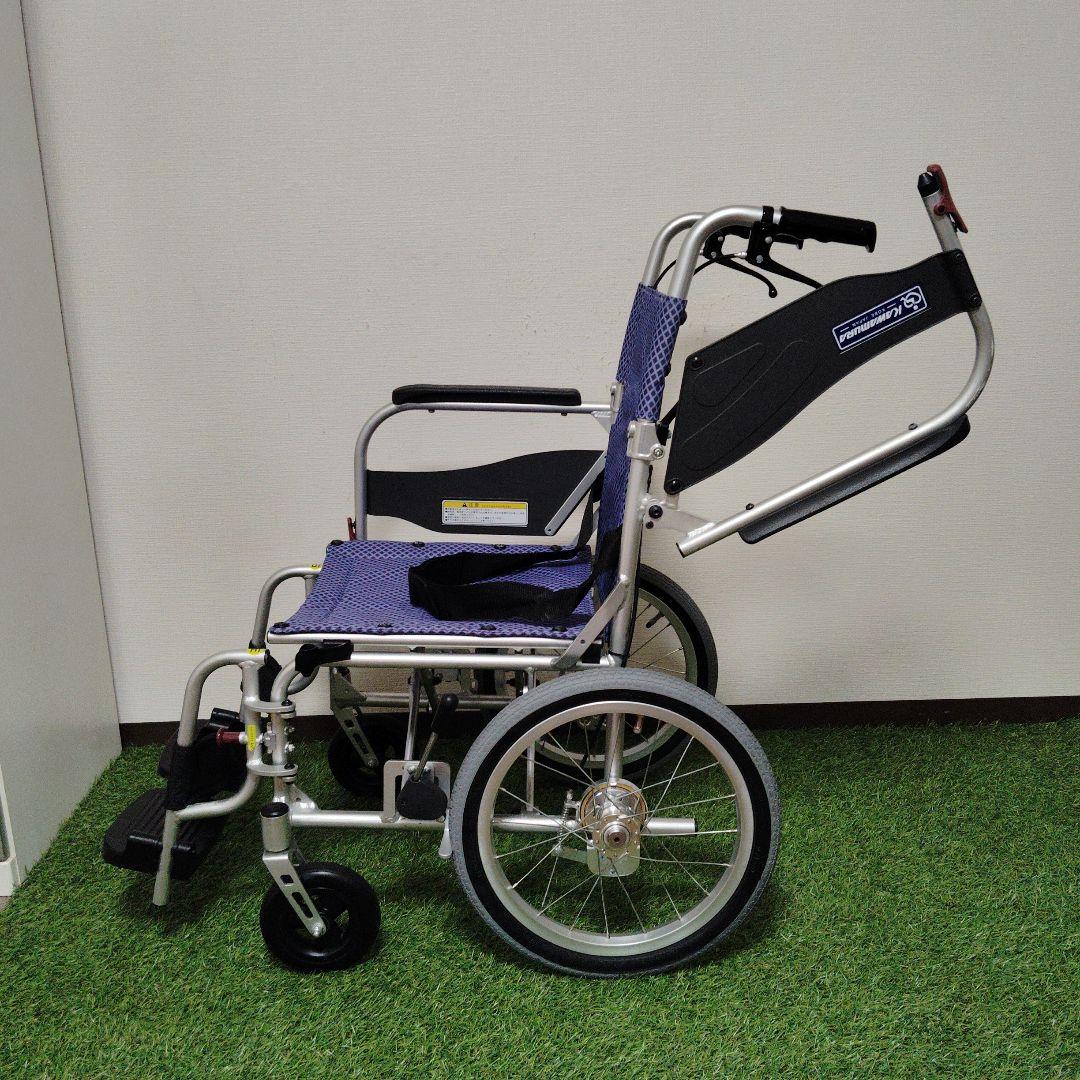 車椅子 カワムラサイクル 介助式 超軽量 ふわりすプラス KFP16