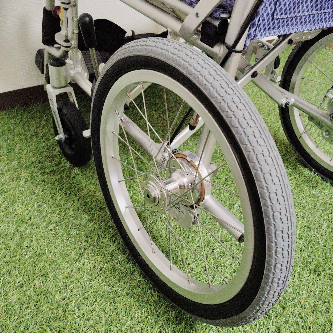 車椅子 カワムラサイクル 介助式 超軽量 ふわりすプラス KFP16