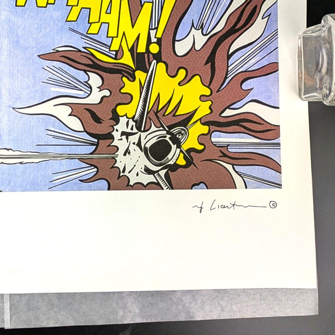 ロイ・リキテンスタイン「WHAAM!」 限定150部 オフセット複製 COA付