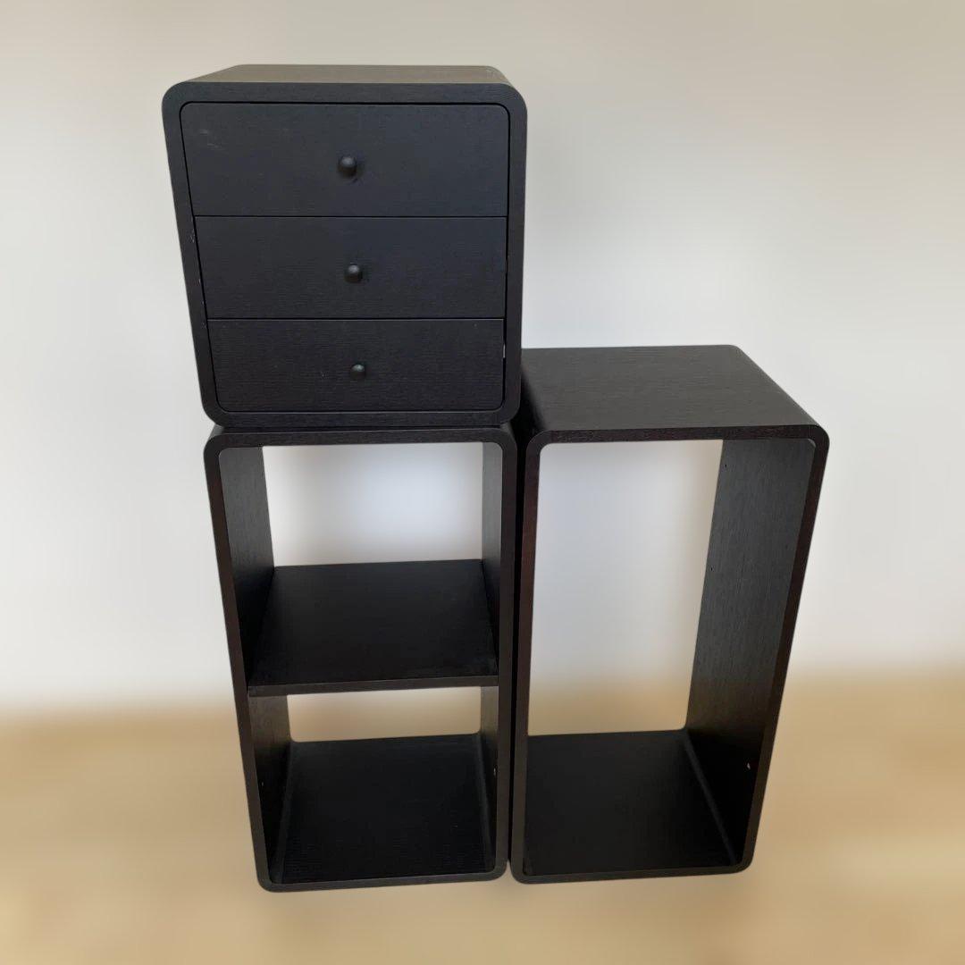 日進木工 ブリック・ブロック ボックス700 ブラック　SEMPRE