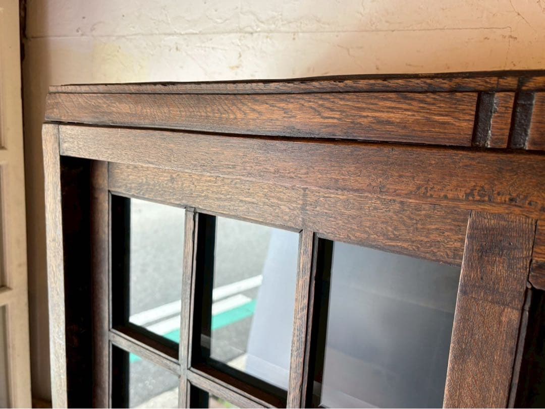 キャビネット 戸棚 インテリア 本棚 飾り棚 ビンテージ 昭和レトロ 当時物