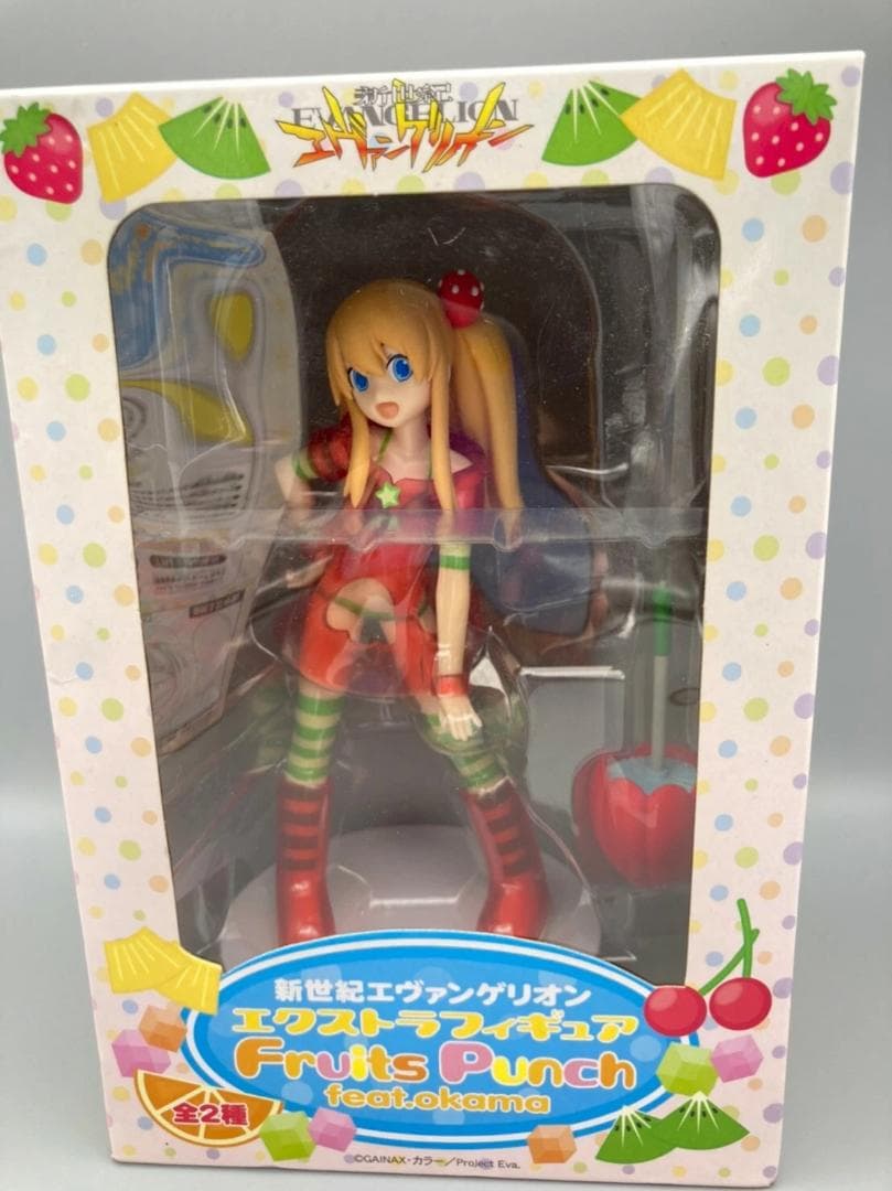 未開封 エヴァンゲリオン フィギュア Fruits Punch アスカ 綾波レイ