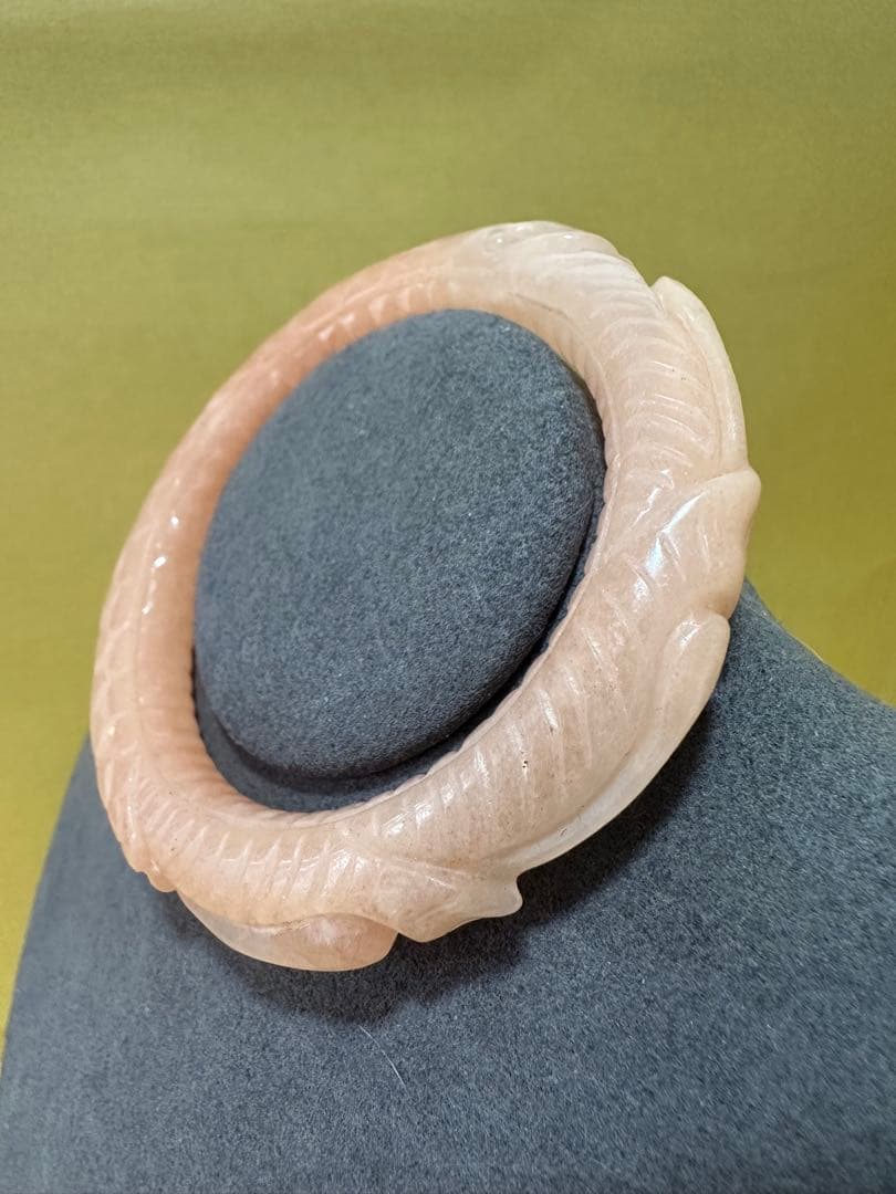 巳巳如意 シャー太翠バングル 糖色バングル - メルカリ