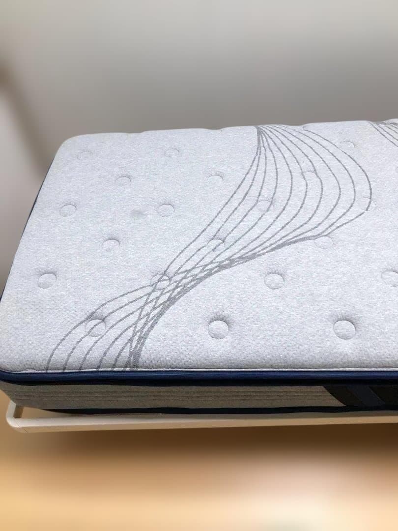 【美品】Avenco マットレス＋ベッドフレーム シングル 250730-2