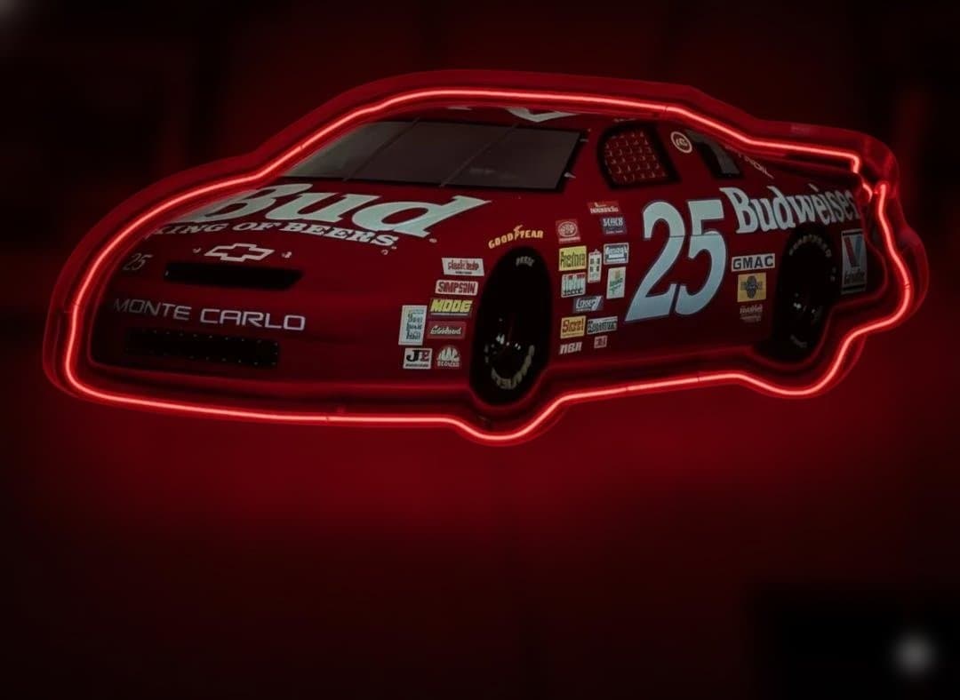 Budweiser ビンテージネオン モンテカルロ 25