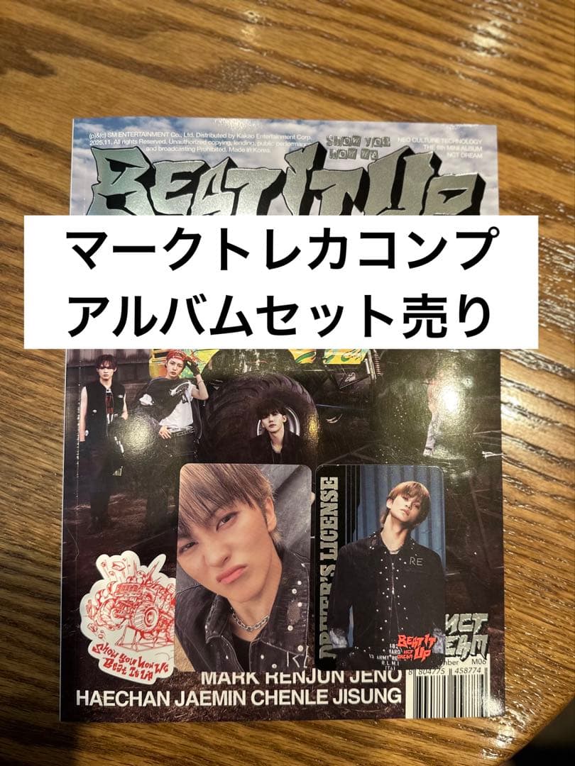beat it up アルバム マーク トレカ セット nctdream ドリム - メルカリ