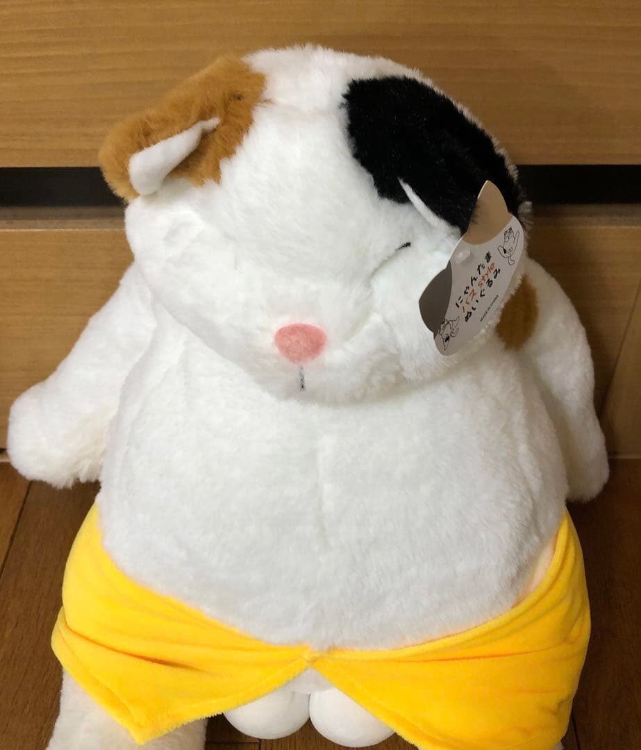 新品タグ付き にゃんたま バスstyle ぬいぐるみ - メルカリ