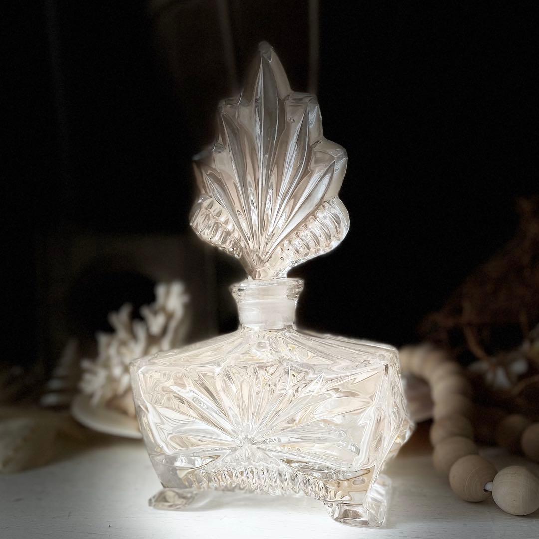 アールデコ クリスタルパフュームボトル