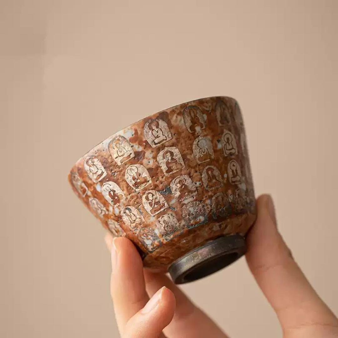 古伊万里焼き 明治時代 茶碗 金色 シックエレガント 希少 9点セット