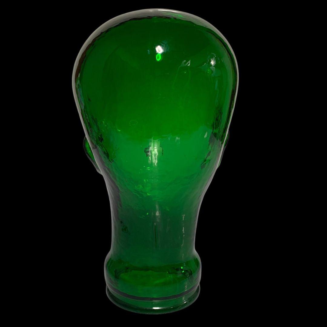 ヴィンテージ ガラス製 マネキン ヘッド インテリア ディスプレイ オブジェ